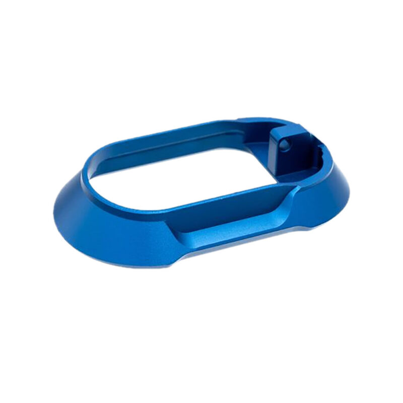 Tyrant CNC Tdvp9mwblue Magwell Fits Heckler & Koch Vp9/vp40 Blue Aluminum Anodized