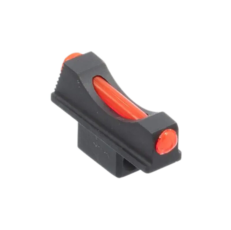 Wilson Combat 1053for180 Red Fiber Optic Black Frame Fits Colt Python/anaconda