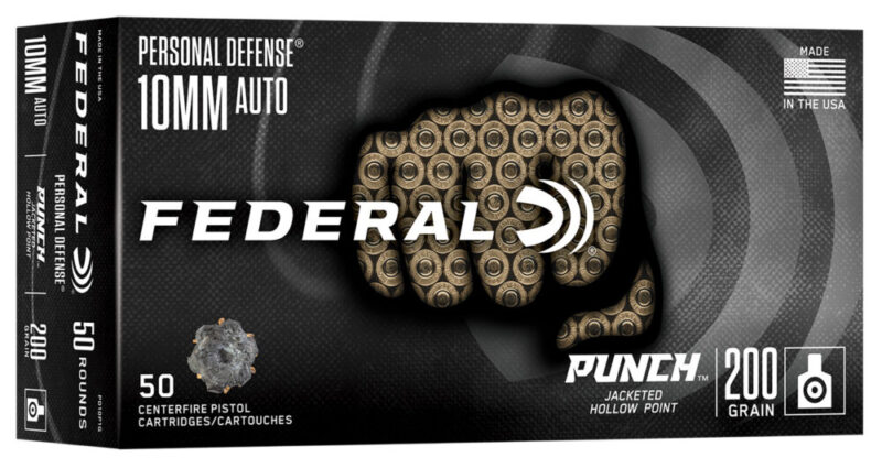 Federal Punch Auto 200 gr Jacketed Hollow Point 50 rd 10mm