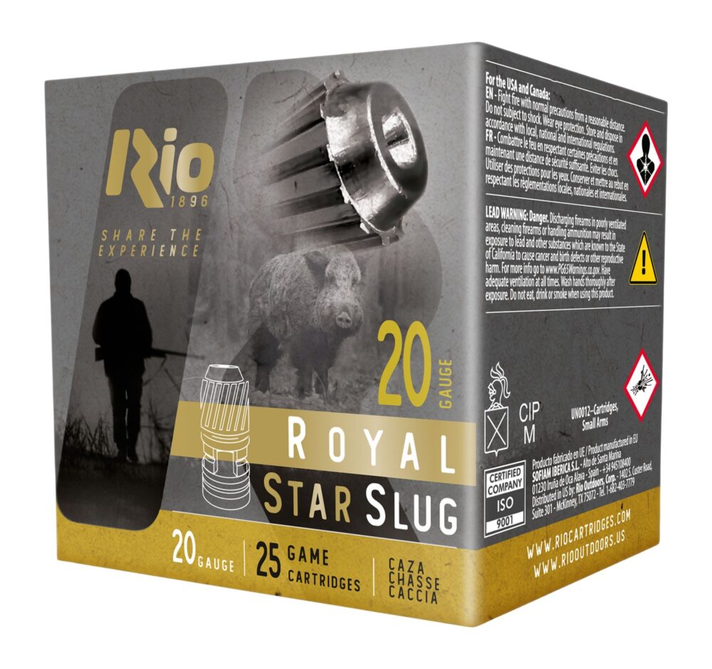 Rio Ammunition Royal Star 20 Gauge 25 rd