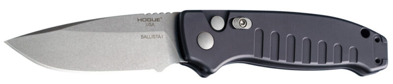 Hogue Hog 64136 Ballista-i 3.5 Auto Drop Blade Bk