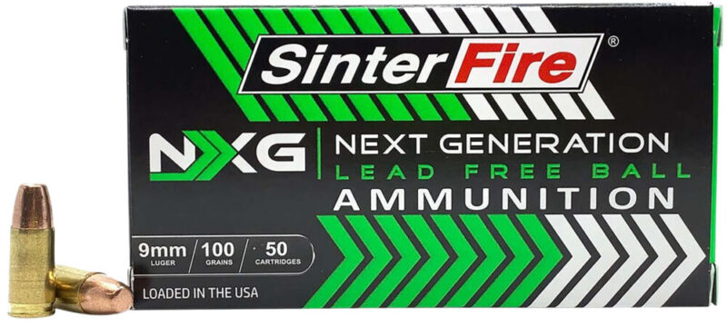 Sinterfire Inc Next Generation (NXG) Luger 100 gr 50 rd 9mm