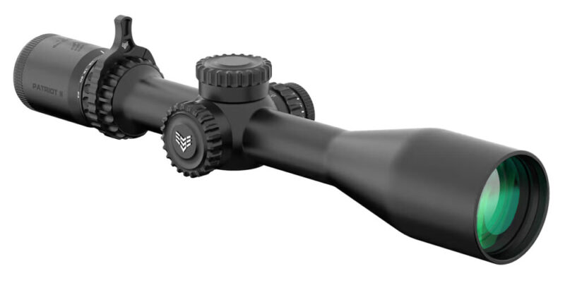Swampfox Optics Pat2624mt Patriot Ii Black 6-24x50mm Tube Clean Tree Moa Reticle 30mm