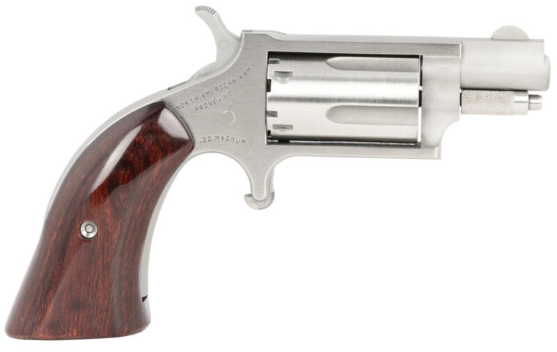 Naa Mini-Revolver Boot Style Grip 22 WMR 5 Stainless