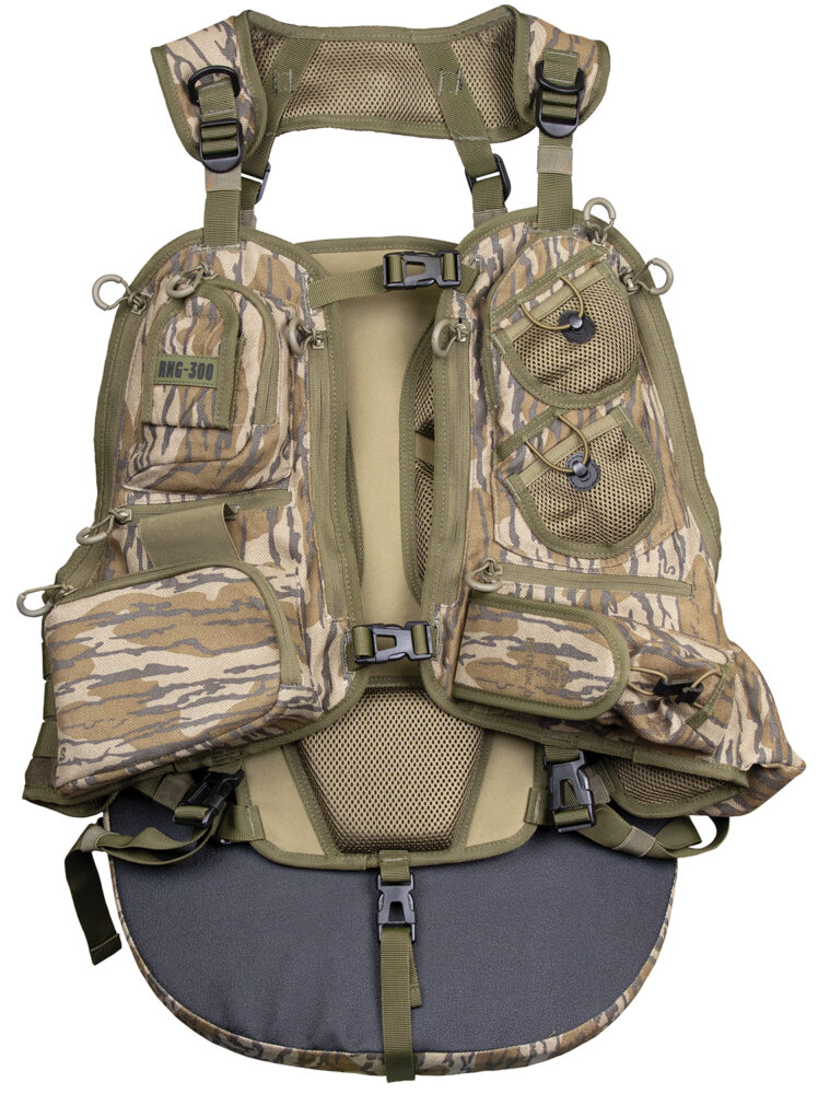 Moultrie Run N Gun Turkey Vest Mossy Oak