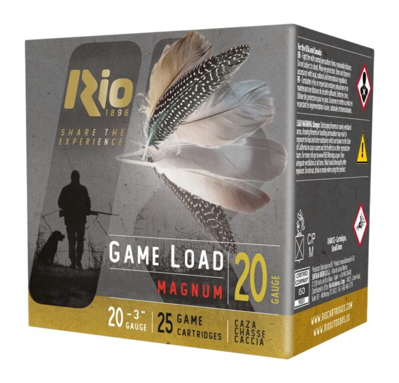Rio Ammunition Rio Rc20mgn75 Gameload 36 Mgn 20g 3 7.5 25/10