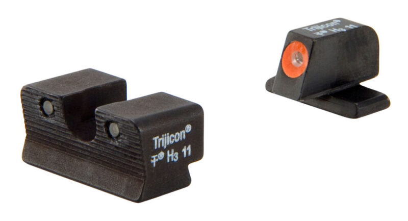 Trijicon HD Night Sights Night Sight Set Green/Tritium Orange Outline