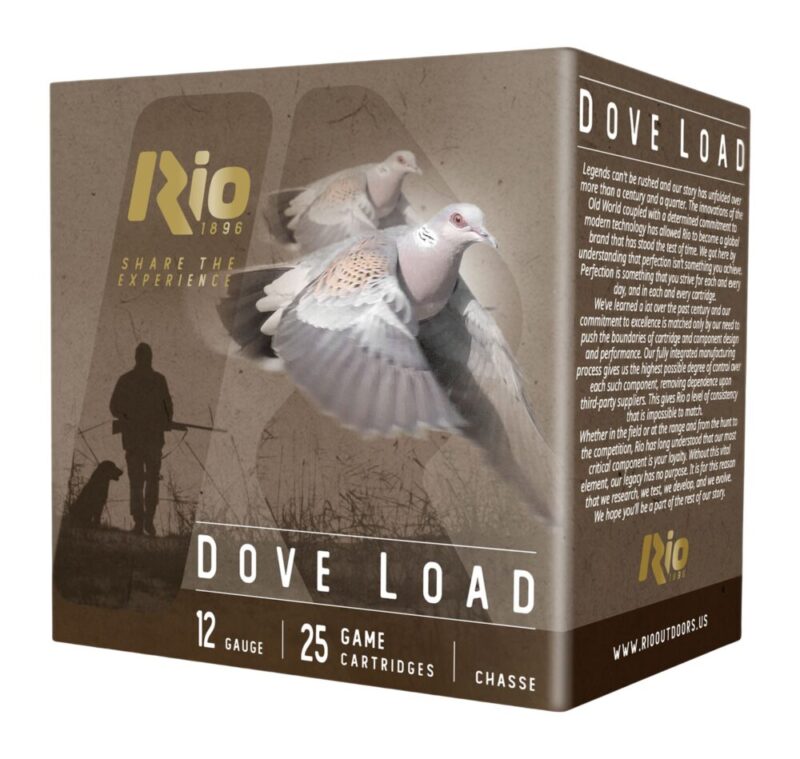 Rio Ammunition Rio Rdl32hv8 Dove Load 12g 2-3/4 8 25/10