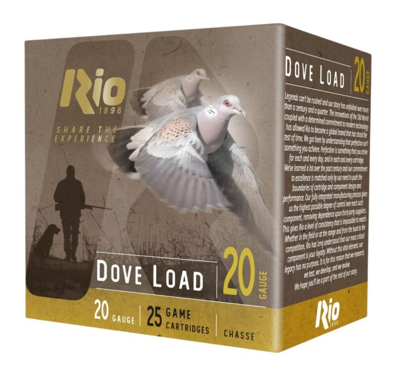 Rio Ammunition Rio Rdl208 Dove Load 20g 2-3/4 8 25/10