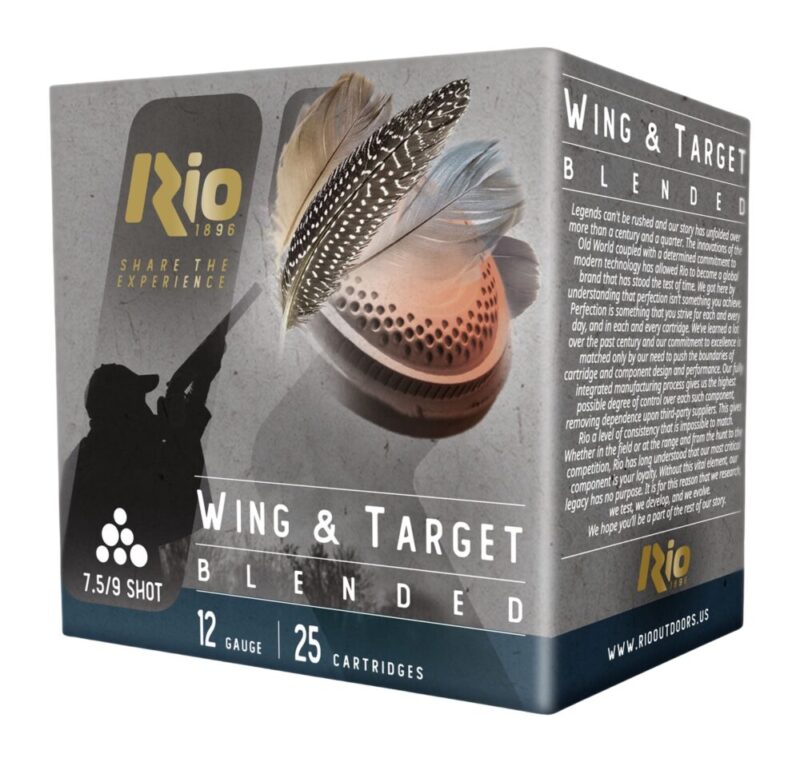 Rio Ammunition Rio Wtbl32759 W&t Blended 12 2 3/1 1-1/8 7.5 25/10