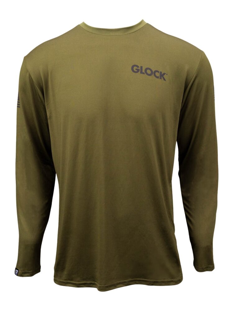 Glock Glk Ap96437 Long Sleeve Performance S Grn