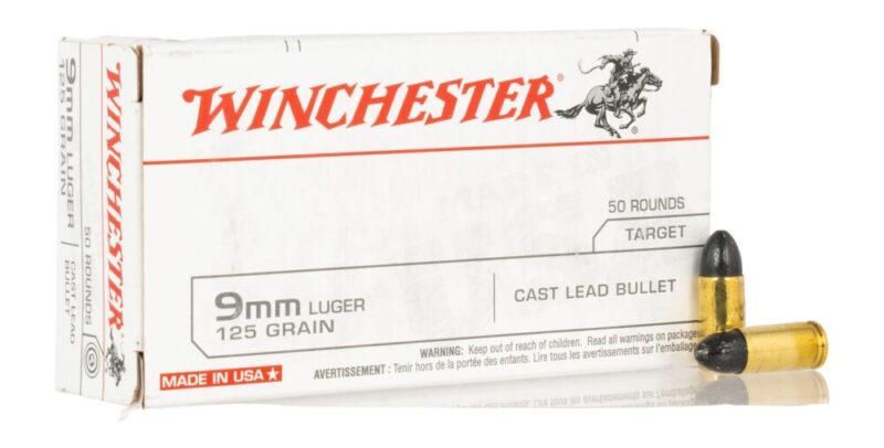Winchester Win Usa9mm125 125 Us Trgt 50/10