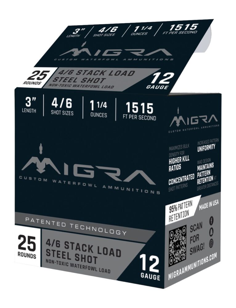 Migra Ammunition Migra M12as46 12g 4-6sht 1.25 25/10
