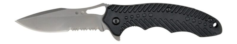Rynoblade Knives Ruko Ruk0173s Tin 3-3/4″serrated Folding G10