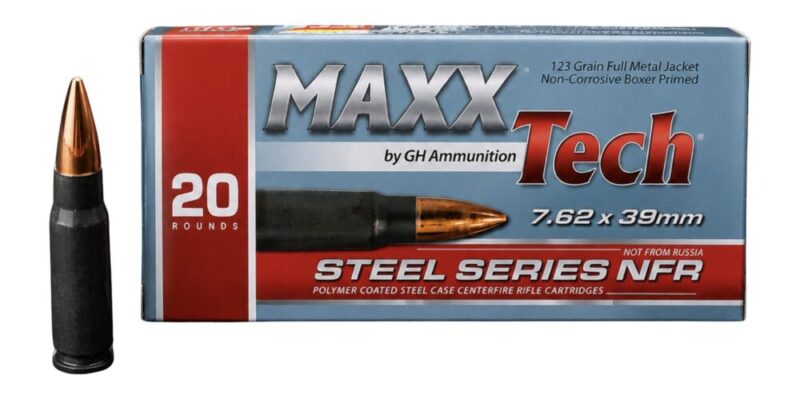 Tulammo Maxxtech Ptgs762 762×39 123g Fmj Steel 20/30