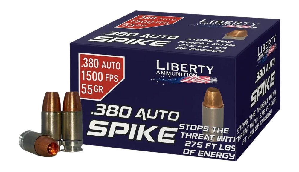 Liberty Ammunition Liberty La-spi2-380-55-1500 Spike2.0 380 55 20/10