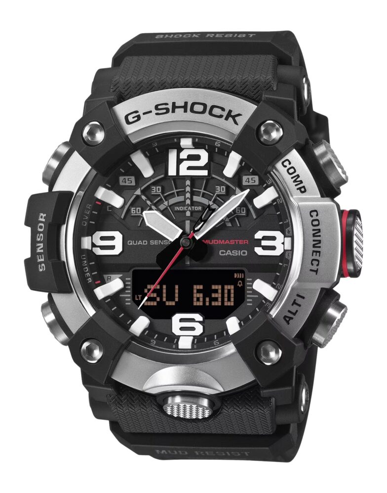 G-shock/vlc Distribution Gshock Gg-b100xm-1acr Analog-dig Mudmaster Bk/sil