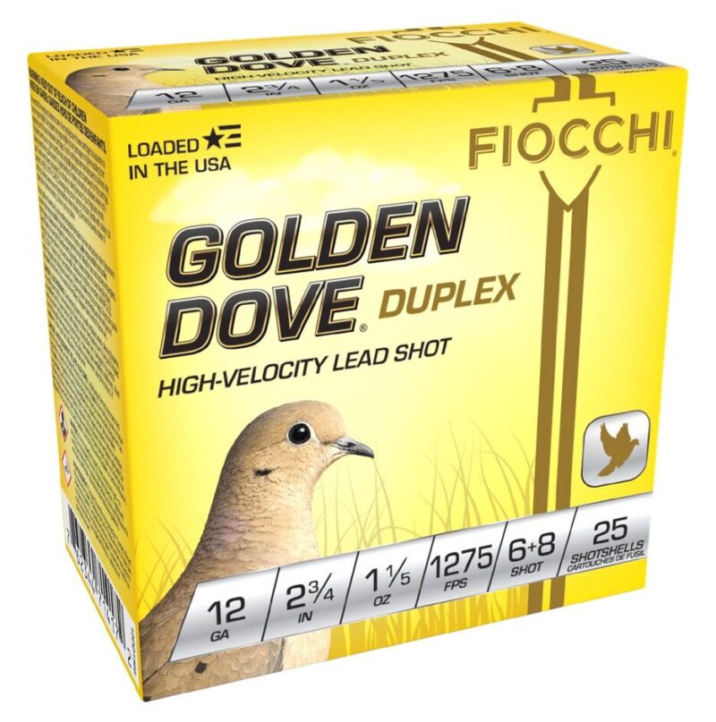 Fiocchi Ammunition Fio 12dd1568 Gld Dove 12 2.75 1-1/5 25/10