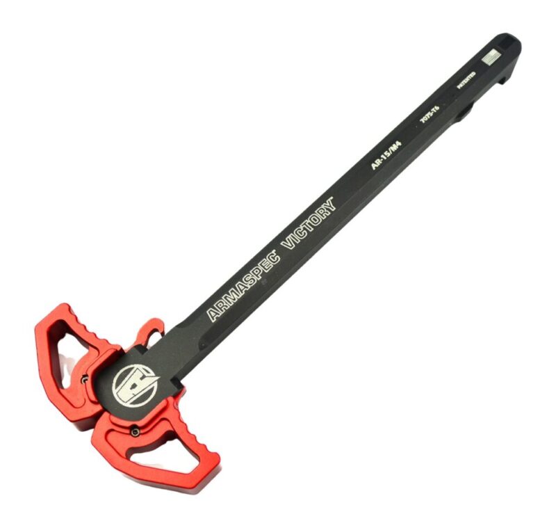 Armaspec Arm163-red Victory Chrging Hndl Ar15 Comp