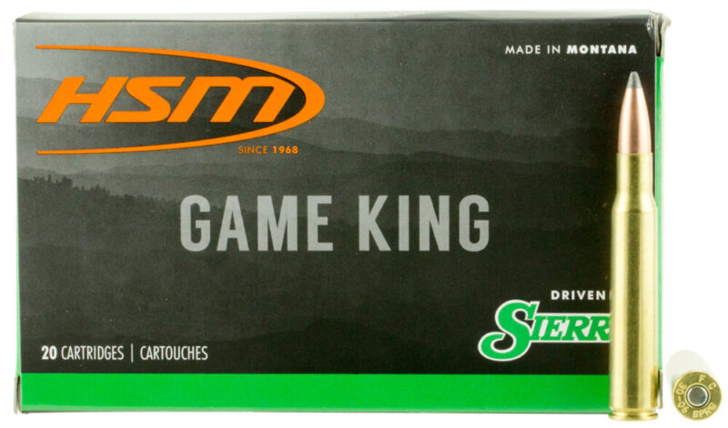 Hsm Game King Hunting 30-06 Springfield 165 gr 20 rd