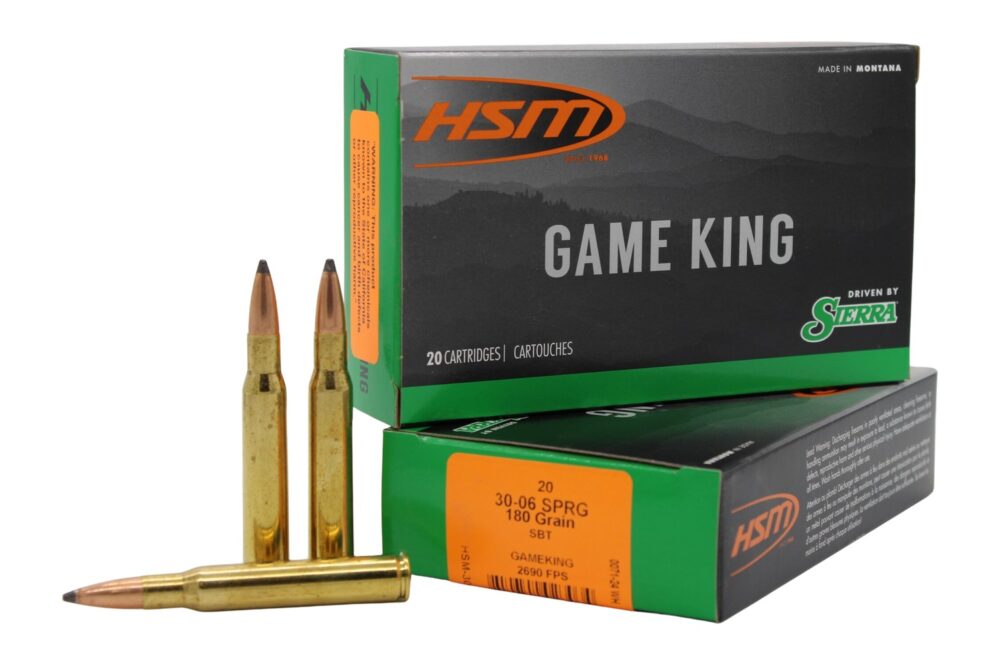 Hsm Game King Hunting 30-06 Springfield 180 gr 20 rd