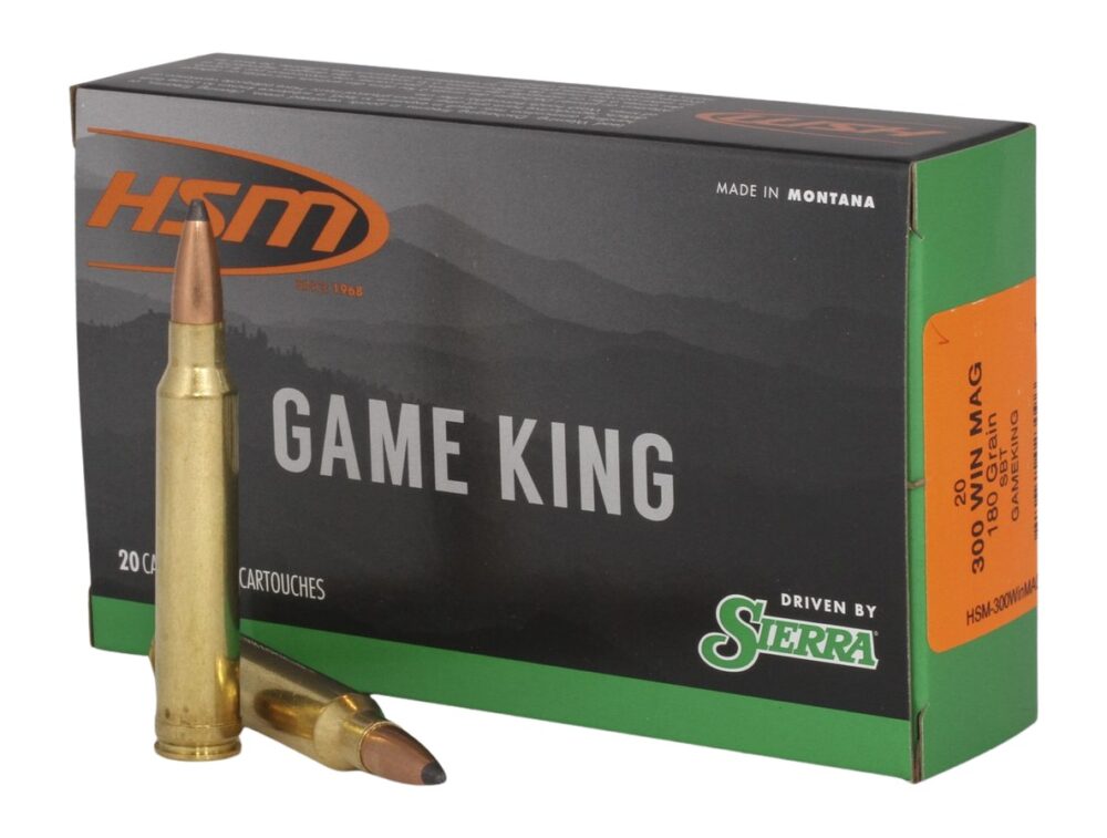 Hsm Game King Hunting 300 Win Mag 180 gr 20 rd