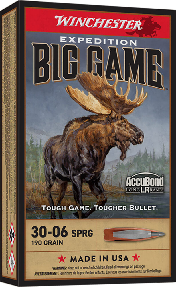 Winchester Expedition Big Game Long Range 30-06 Springfield 190 gr Nosler AccuBond Long-Range 20 rd
