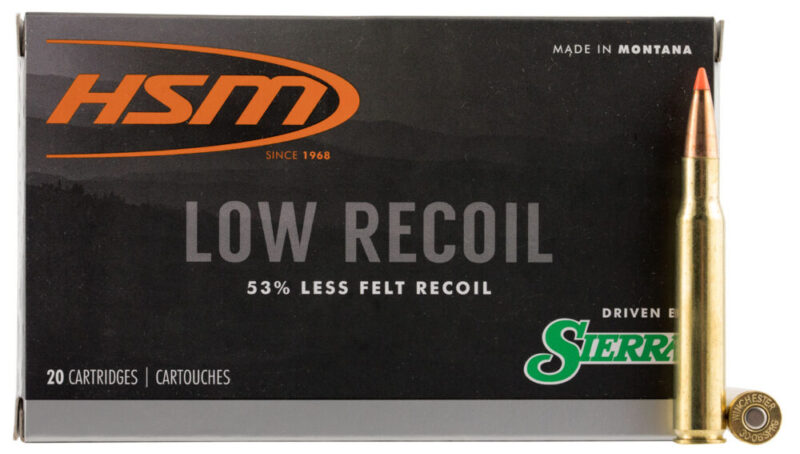 Hsm Low Recoil Hunting 30-06 Springfield 150 gr Orange Polymer Tip 20 rd