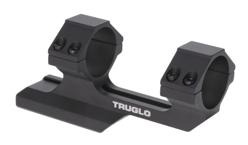 Truglo One-Piece Tactical Scope Mount Scope Mount/Ring Combo Black Matte Anodized