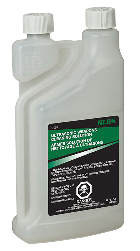 Rcbs Ultrasonic Weapons Cleaning Solution