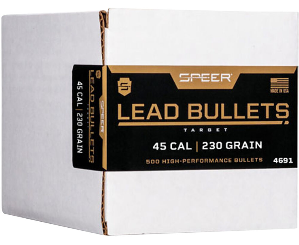 Speer Ammunition Handgun Lead
