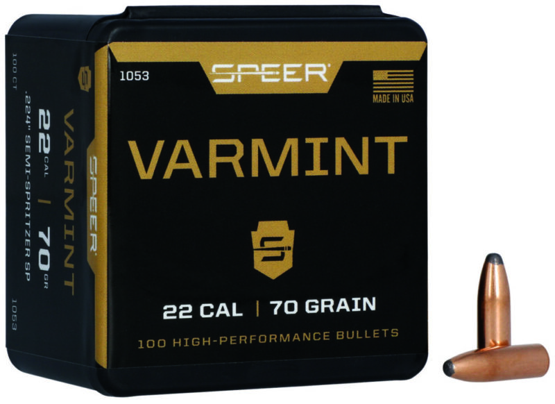 Speer Ammunition Varmint Varmint Soft Point