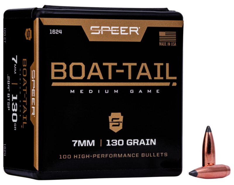 Speer Ammunition Boat-Tail Boat Tail