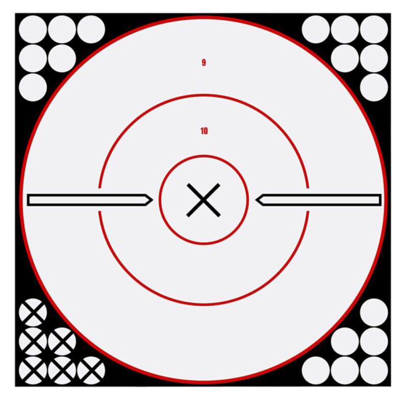 Birchwood Casey Shoot-N-C Reactive Target Black/White