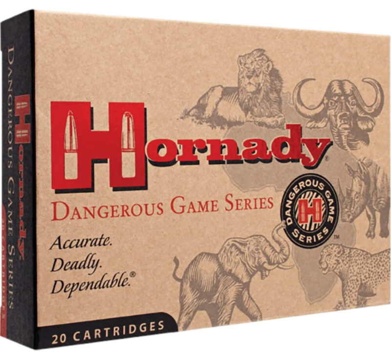 Hornady Dangerous Game Hunting 416 Rigby 400 gr Dangerous Game Solid 20 rd