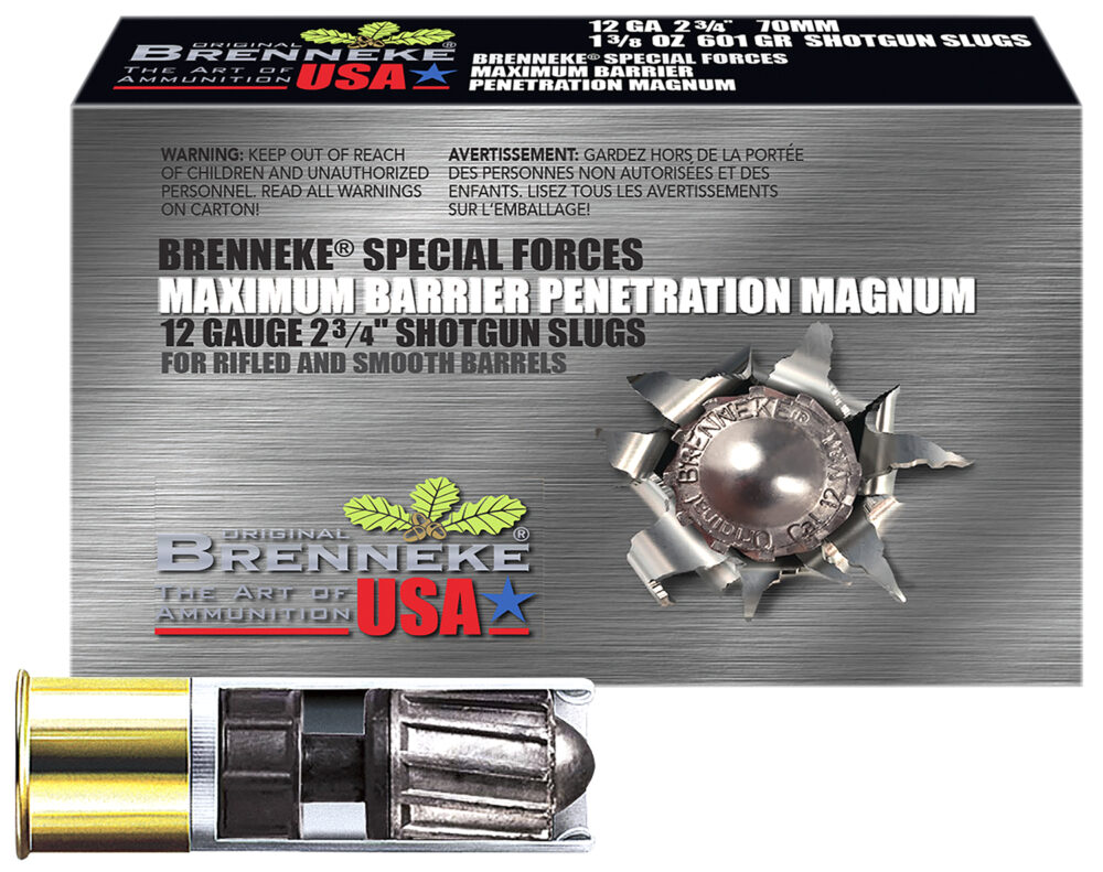 Brenneke Special Forces Maximum Barrier Penetration Magnum 12 Gauge Lead 5 rd