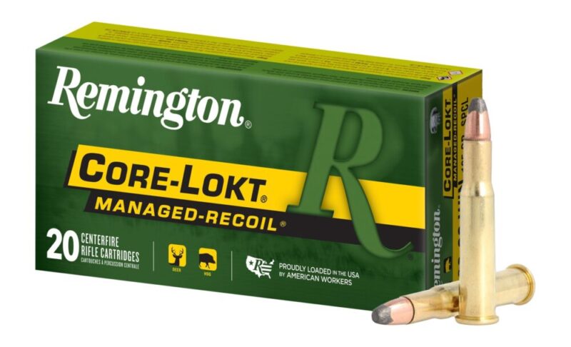 Remington Managed-Recoil Hunting 30-30 Win 125 gr Soft Point Core Lokt 20 rd