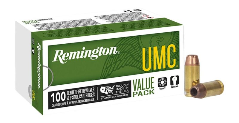 Remington UMC Value Pack 40 S&W 180 gr Jacketed Hollow Point 100 rd