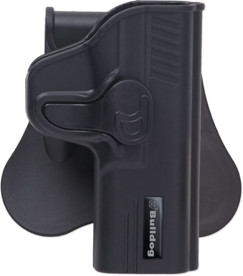Bulldog Rapid Release Holster w/Paddle Black