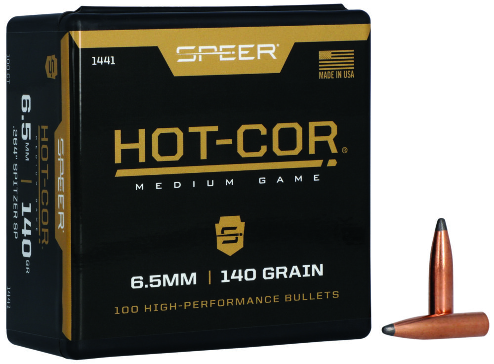 Speer Ammunition Hot-Cor Spitzer Rifle Bullet