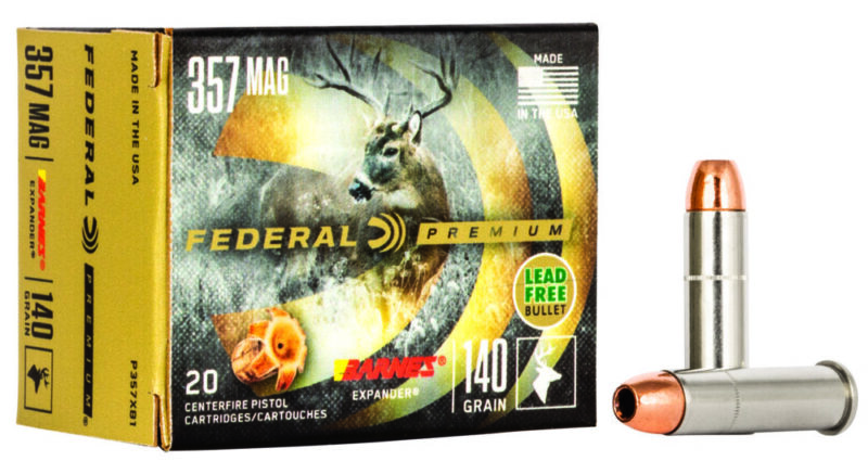 Federal Premium Hunting 357 Mag 140 gr Barnes Expander BRX 20 rd