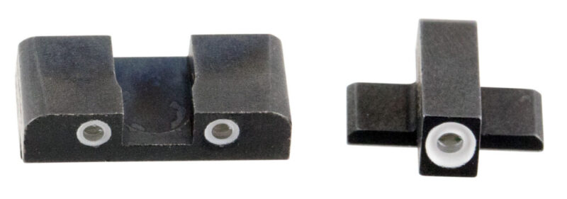 AmeriGlo Classic Tritium Sight Set for Sig Sauer Night Sight Green/Tritium White Outline