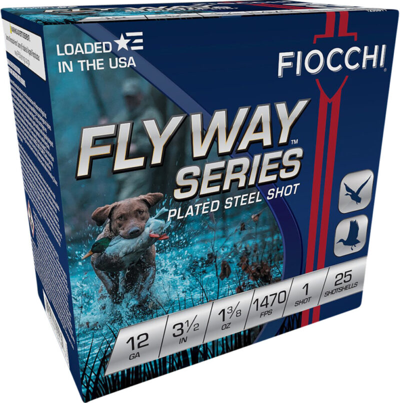 Fiocchi Ammunition Flyway Waterfowl 12 Gauge Steel 25 rd