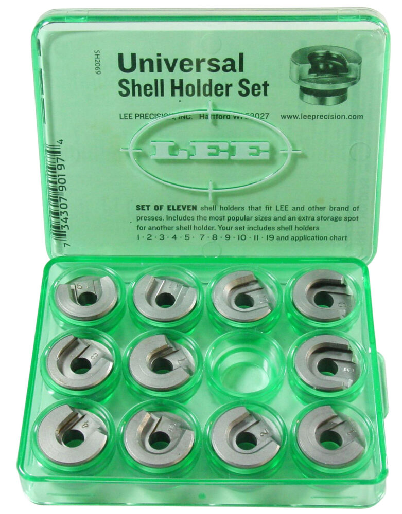 Lee Universal Shell Holder Set Pistol/Rifle Green