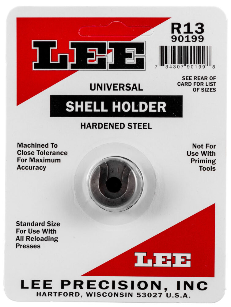 Lee Shell Holder Universal 45 Auto Rim Silver