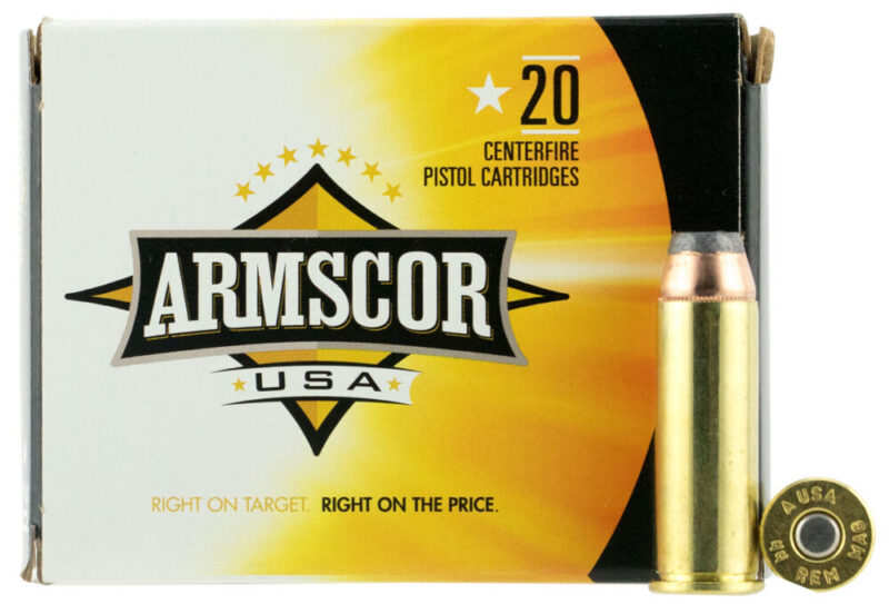 Armscor USA Competition 44 Rem Mag 240 gr Jacketed Hollow Point 20 rd