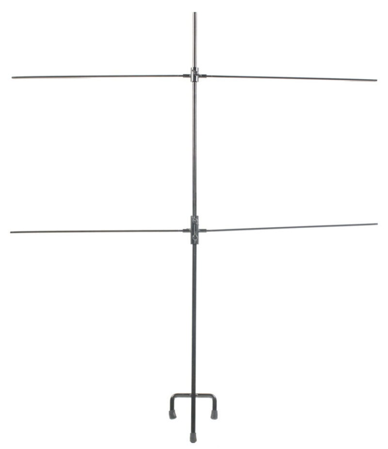 Sme Double Paper Target Stand Black