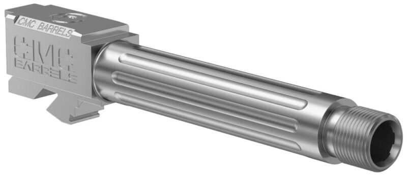 CMC Triggers Match Precision Barrel Fluted/Match Grade/Threaded Bead Blasted Satin DLC 9mm
