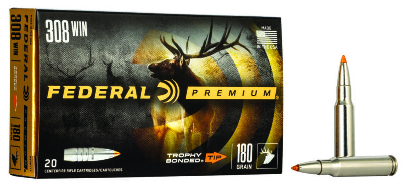 Federal Premium Hunting 308 Win 180 gr Trophy Bonded Tip 20 rd