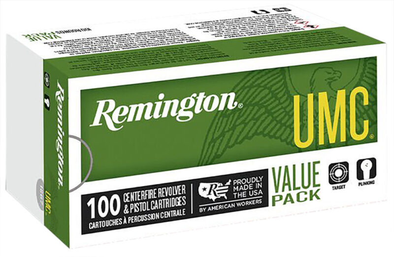 Remington UMC Value Pack Luger 115 gr Full Metal Jacket 100 rd 9mm